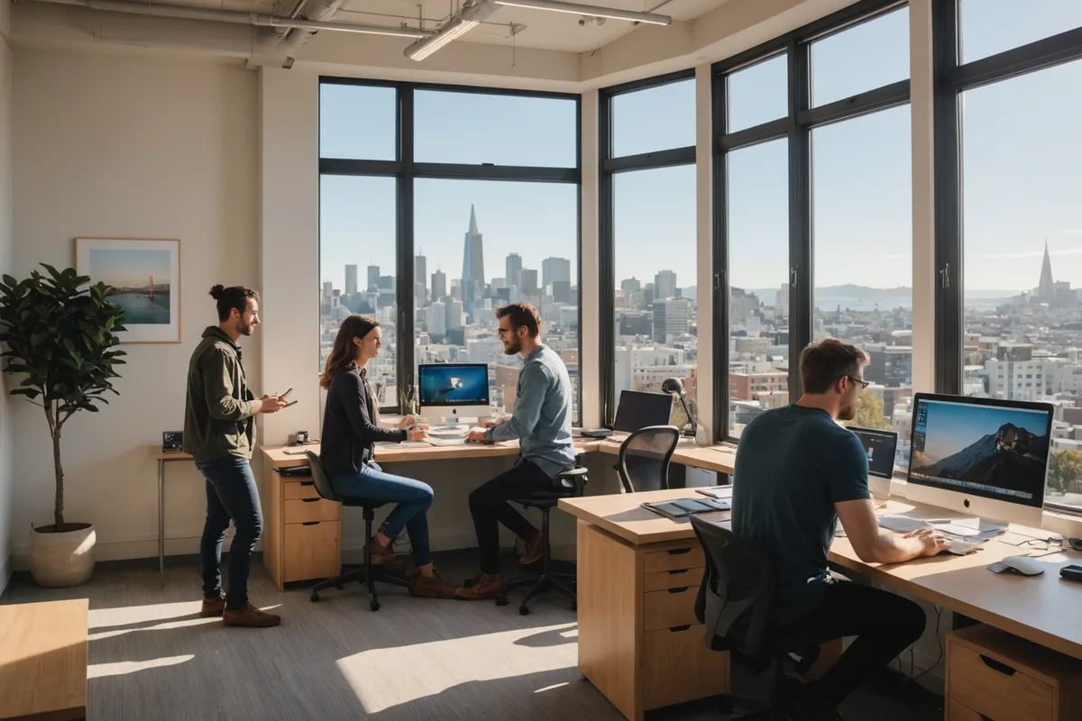 Spanloom team office in San Francisco